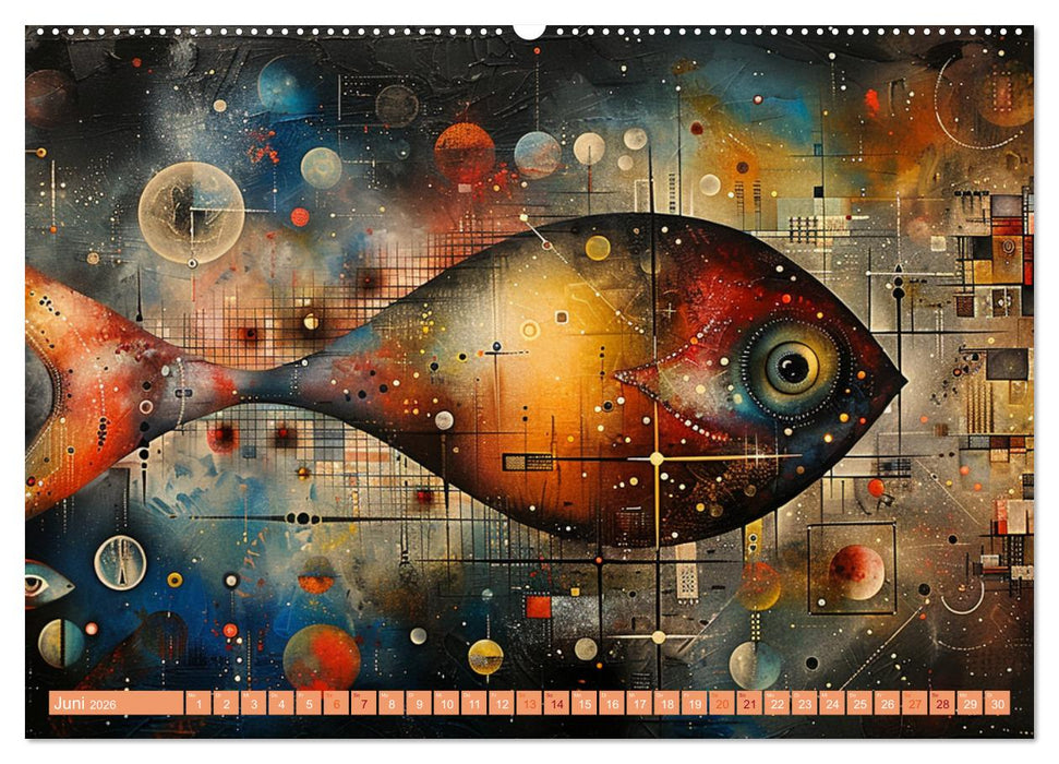 Nu abba Budder bei die Fische! (CALVENDO Premium Wandkalender 2026)