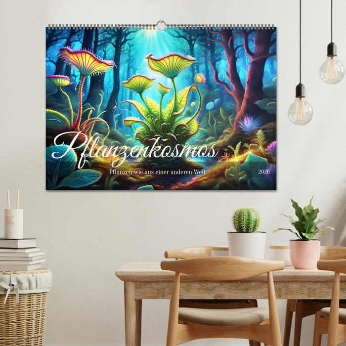 Pflanzenkosmos - Pflanzen wie aus einer anderen Welt (CALVENDO Wandkalender 2026)