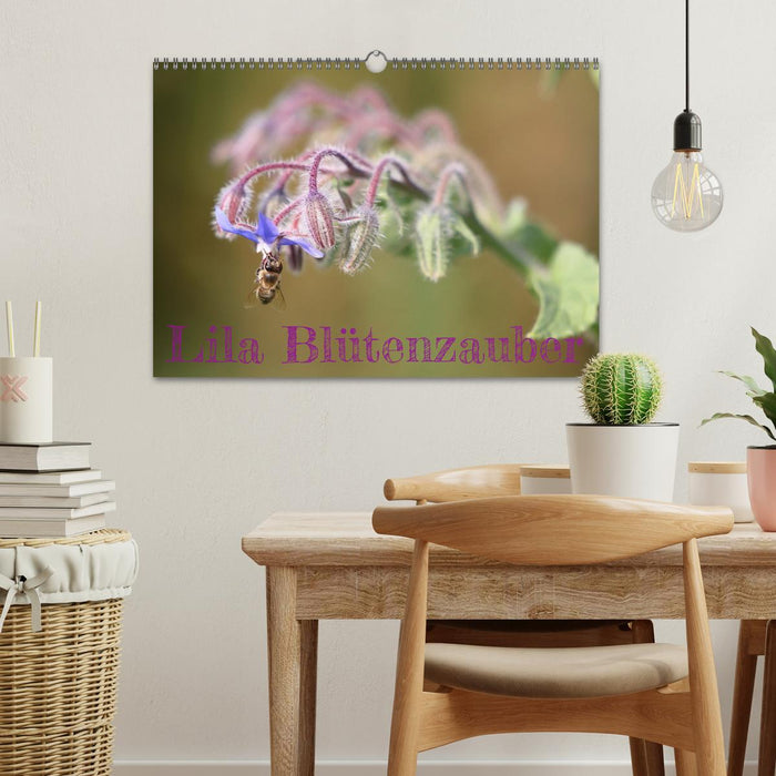 Lila Blütenzauber (CALVENDO Wandkalender 2026)
