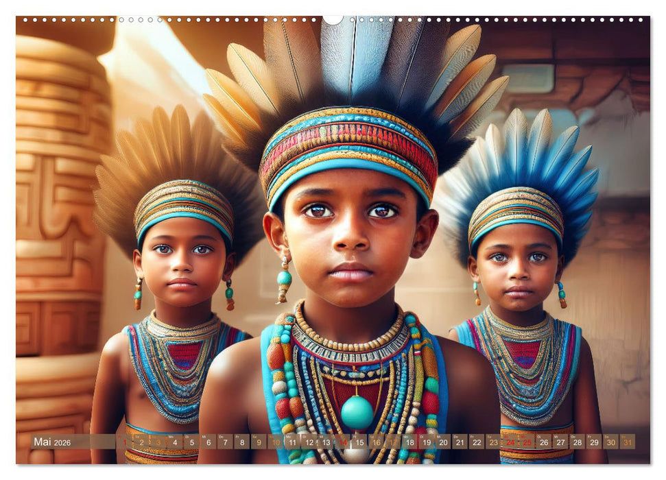 Untergegangene Kulturen - die Azteken (CALVENDO Wandkalender 2026)