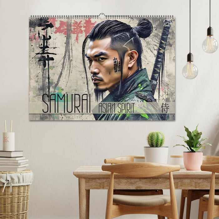 Samurai - Asian Spirit (CALVENDO Wandkalender 2026)