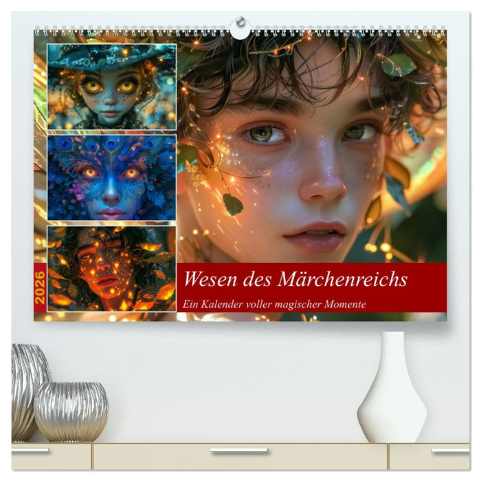 Wesen des Märchenreichs (CALVENDO Premium Wandkalender 2026)