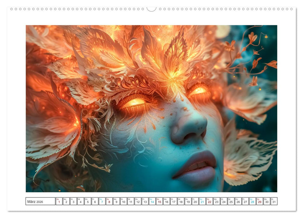 Wesen des Märchenreichs (CALVENDO Premium Wandkalender 2026)