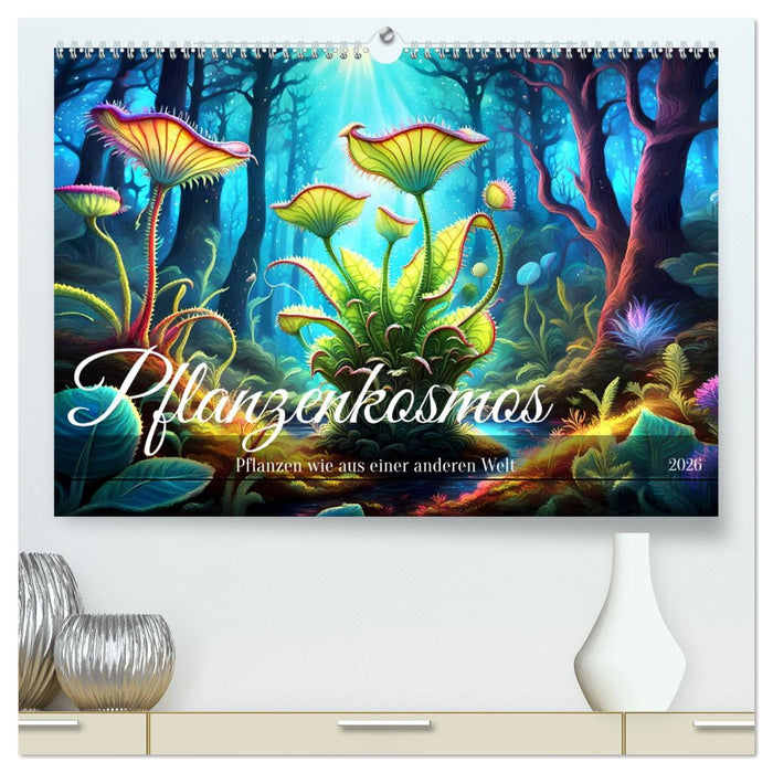 Pflanzenkosmos - Pflanzen wie aus einer anderen Welt (CALVENDO Premium Wandkalender 2026)