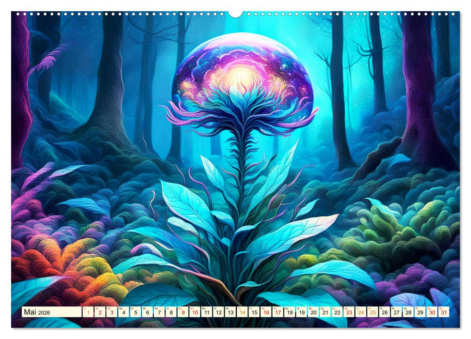 Pflanzenkosmos - Pflanzen wie aus einer anderen Welt (CALVENDO Premium Wandkalender 2026)