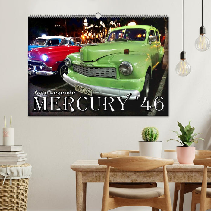 MERCURY '46 - Auto-Legende (CALVENDO Wandkalender 2026)