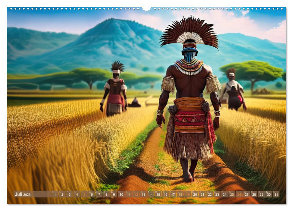 Untergegangene Kulturen - die Azteken (CALVENDO Premium Wandkalender 2026)