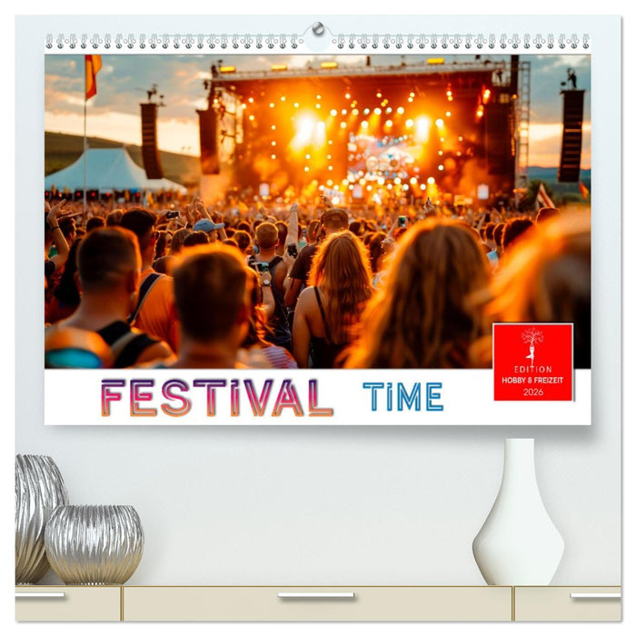 Festival Time (CALVENDO Premium Wandkalender 2026)