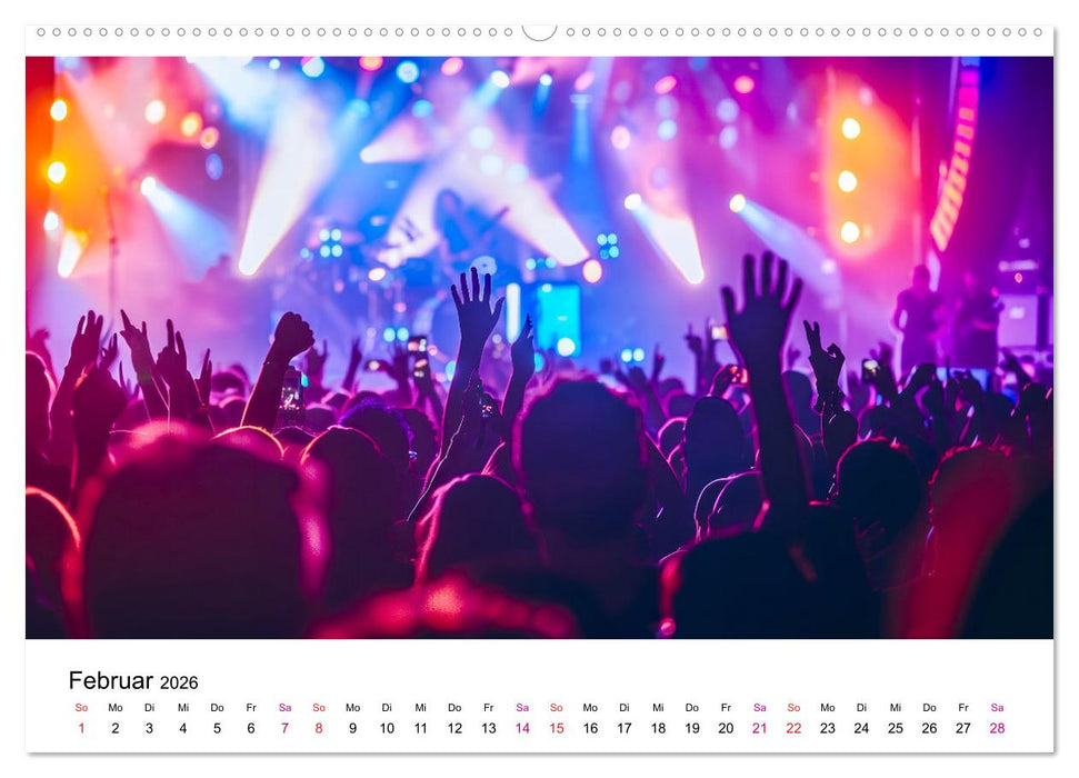 Festival Time (CALVENDO Premium Wandkalender 2026)
