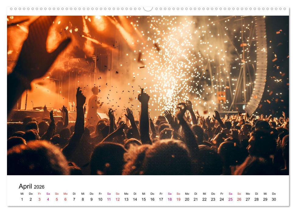 Festival Time (CALVENDO Premium Wandkalender 2026)