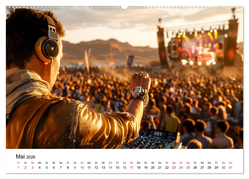 Festival Time (CALVENDO Premium Wandkalender 2026)