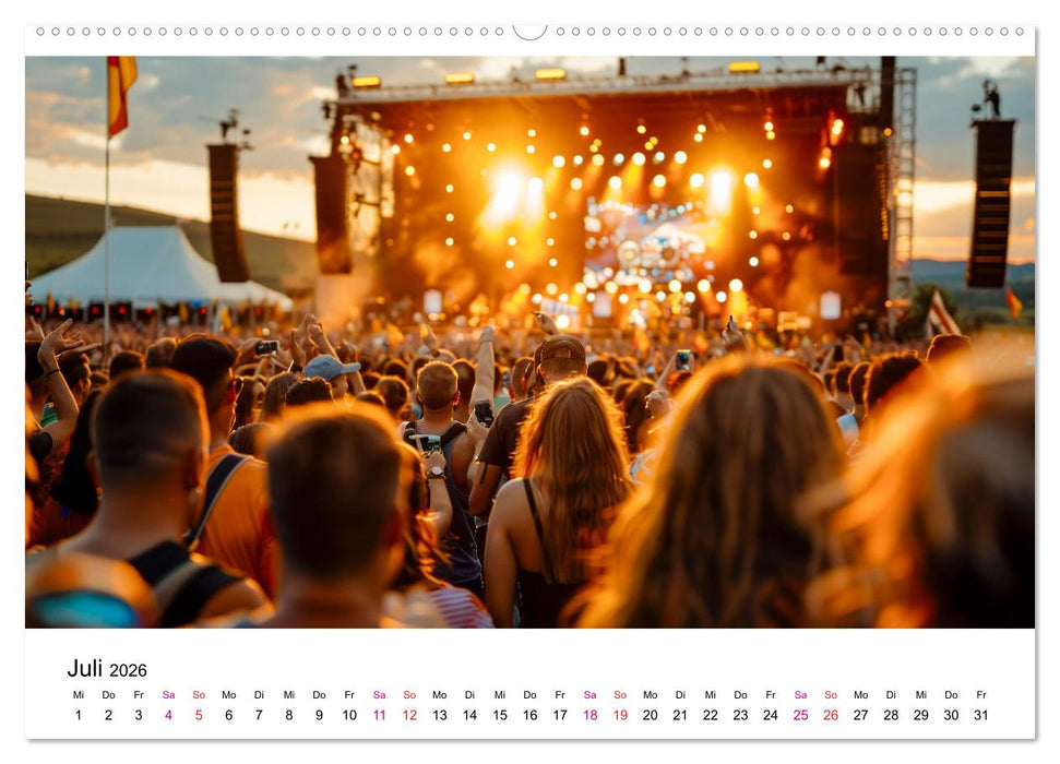 Festival Time (CALVENDO Premium Wandkalender 2026)
