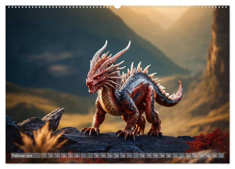 Tier Königreich (CALVENDO Wandkalender 2026)