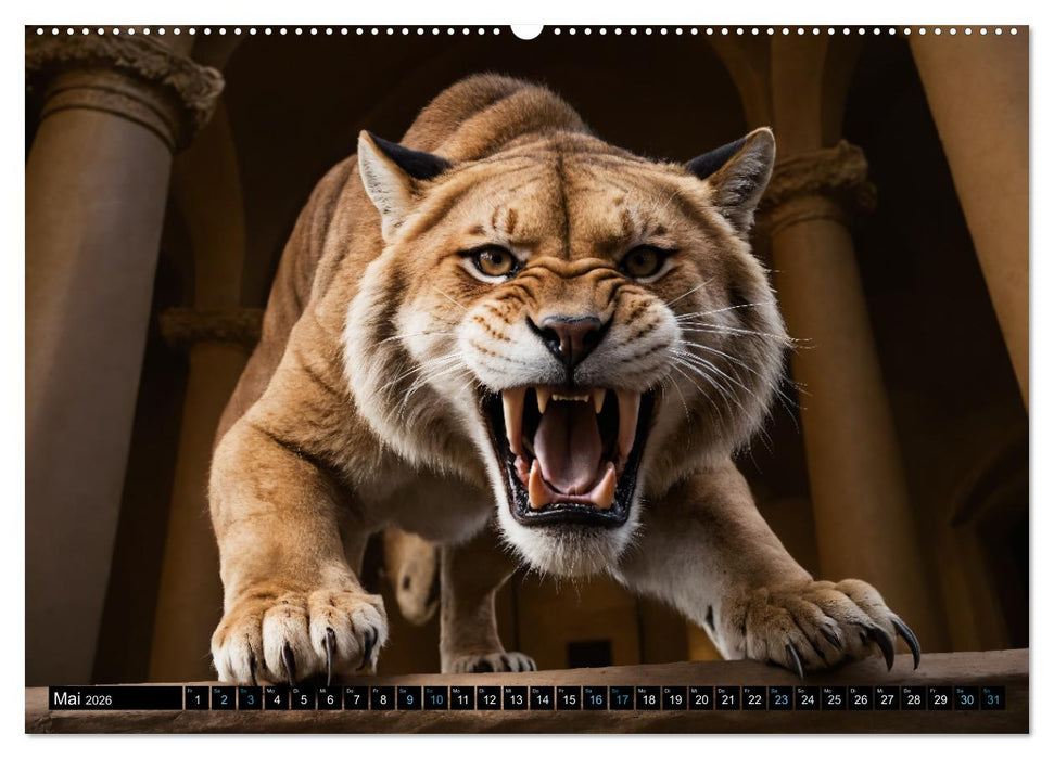 Tier Königreich (CALVENDO Wandkalender 2026)