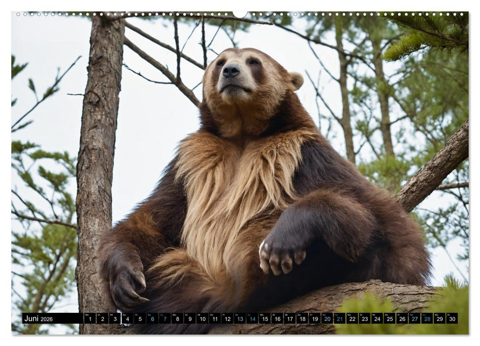 Tier Königreich (CALVENDO Wandkalender 2026)