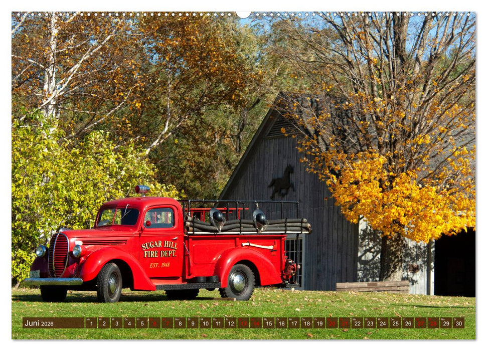 Neu England, Indian Summer (CALVENDO Wandkalender 2026)