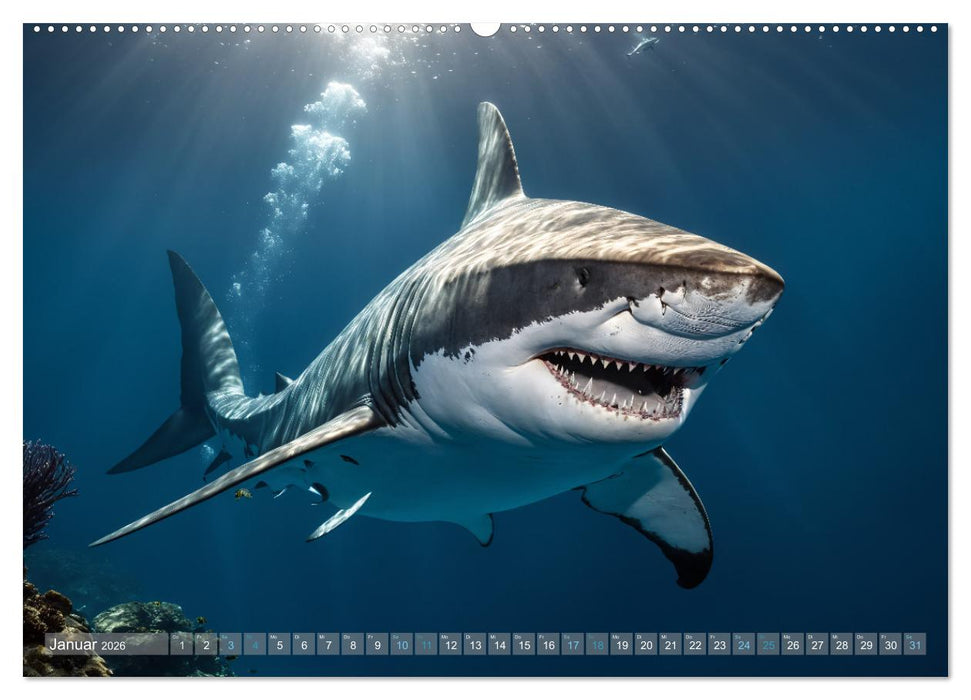 Tier Königreich (CALVENDO Premium Wandkalender 2026)