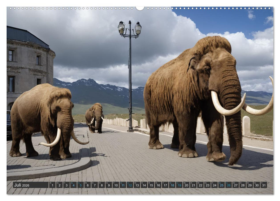 Tier Königreich (CALVENDO Premium Wandkalender 2026)