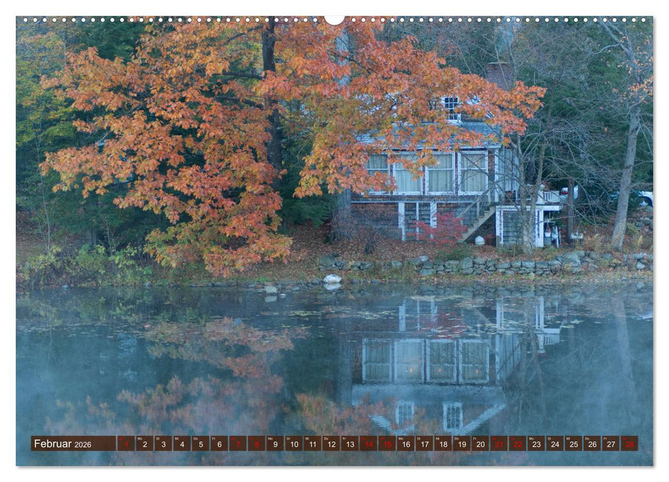 Neu England, Indian Summer (CALVENDO Premium Wandkalender 2026)