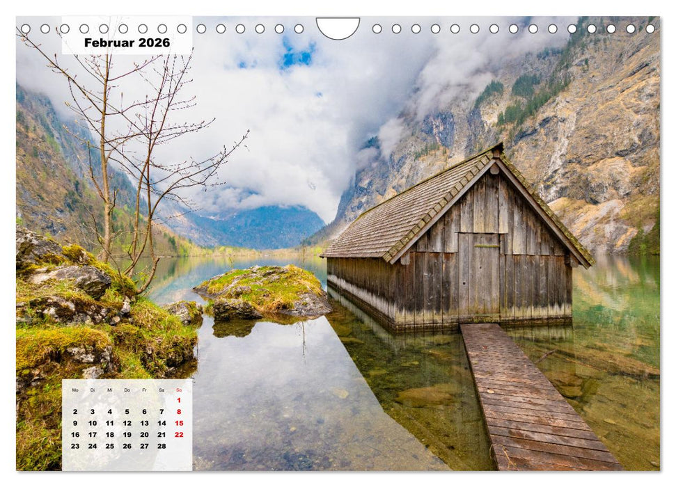 Berge im Berchtesgadener Land (CALVENDO Wandkalender 2026)
