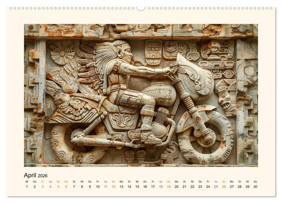 Die Maya und ihre Geheimnisse (CALVENDO Premium Wandkalender 2026)