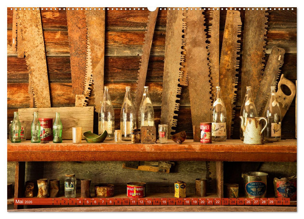 Wo der Wind Wohnt, Amerikas Lost Places (CALVENDO Wandkalender 2026)