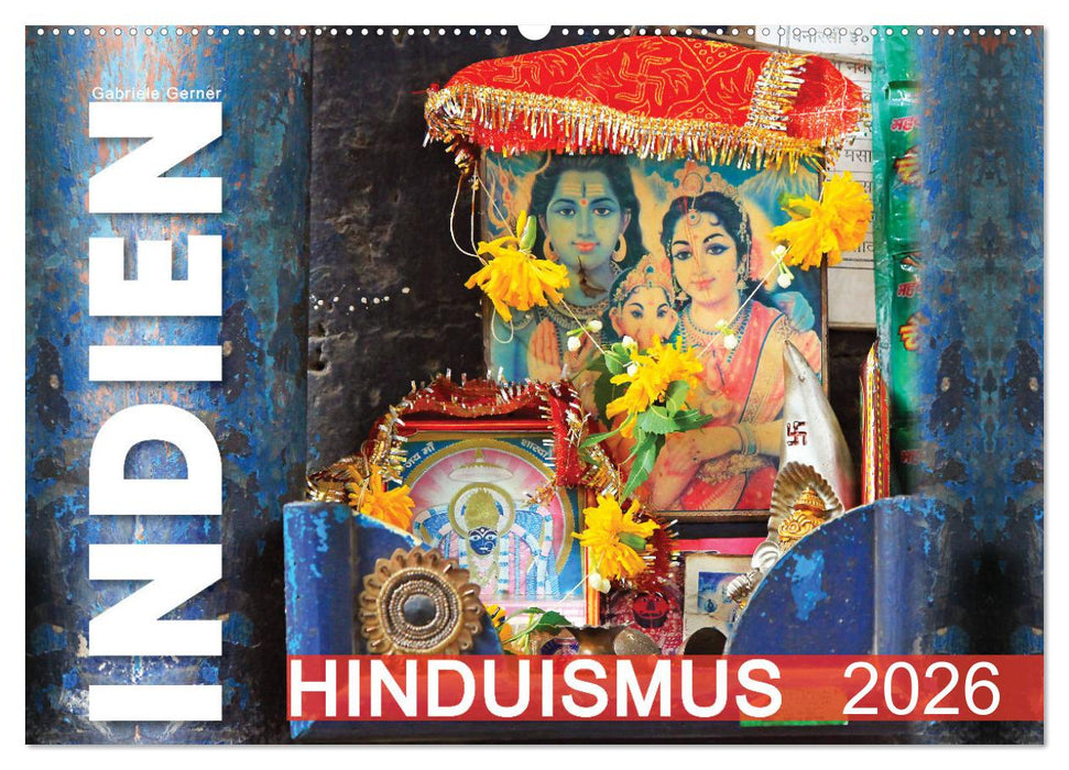 Indien - Hinduismus (CALVENDO Wandkalender 2026)