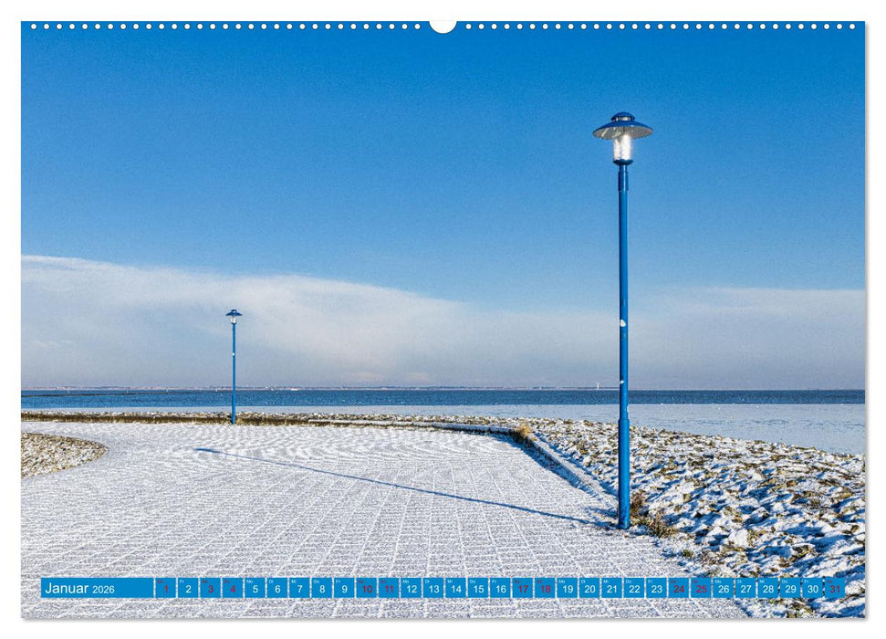 Die Farbe blau - Die Farbe der Weite und des Himmels (CALVENDO Wandkalender 2026)