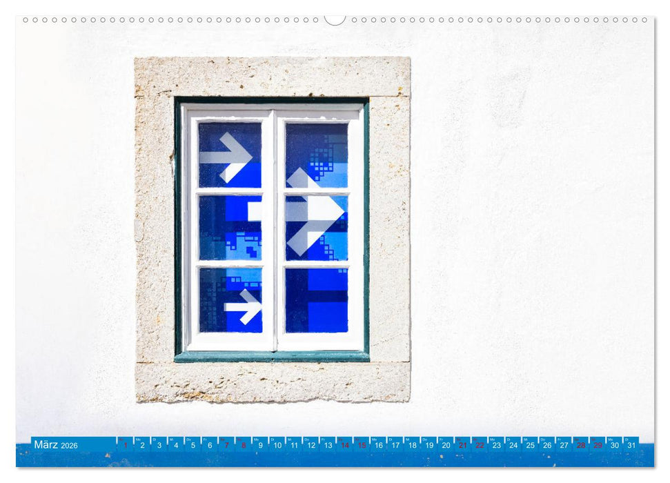 Die Farbe blau - Die Farbe der Weite und des Himmels (CALVENDO Wandkalender 2026)