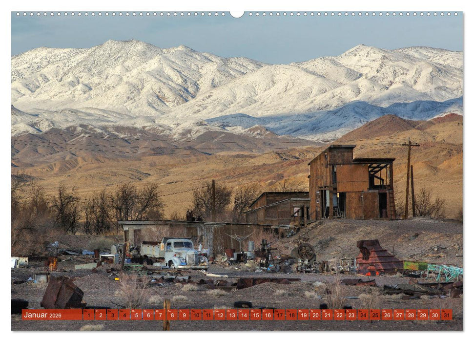 Wo der Wind Wohnt, Amerikas Lost Places (CALVENDO Premium Wandkalender 2026)