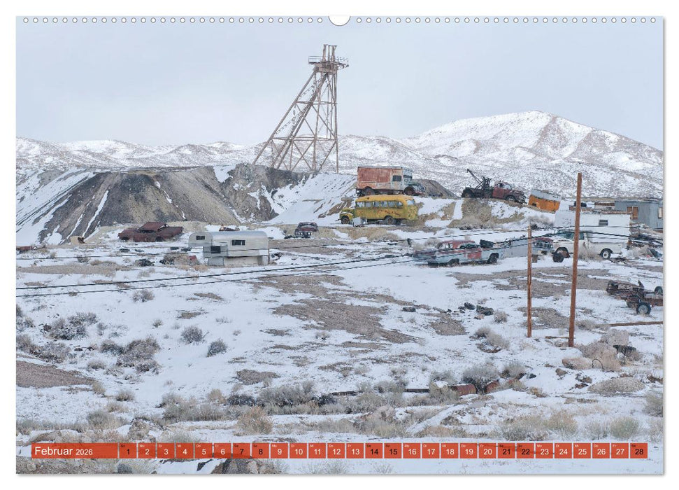 Wo der Wind Wohnt, Amerikas Lost Places (CALVENDO Premium Wandkalender 2026)