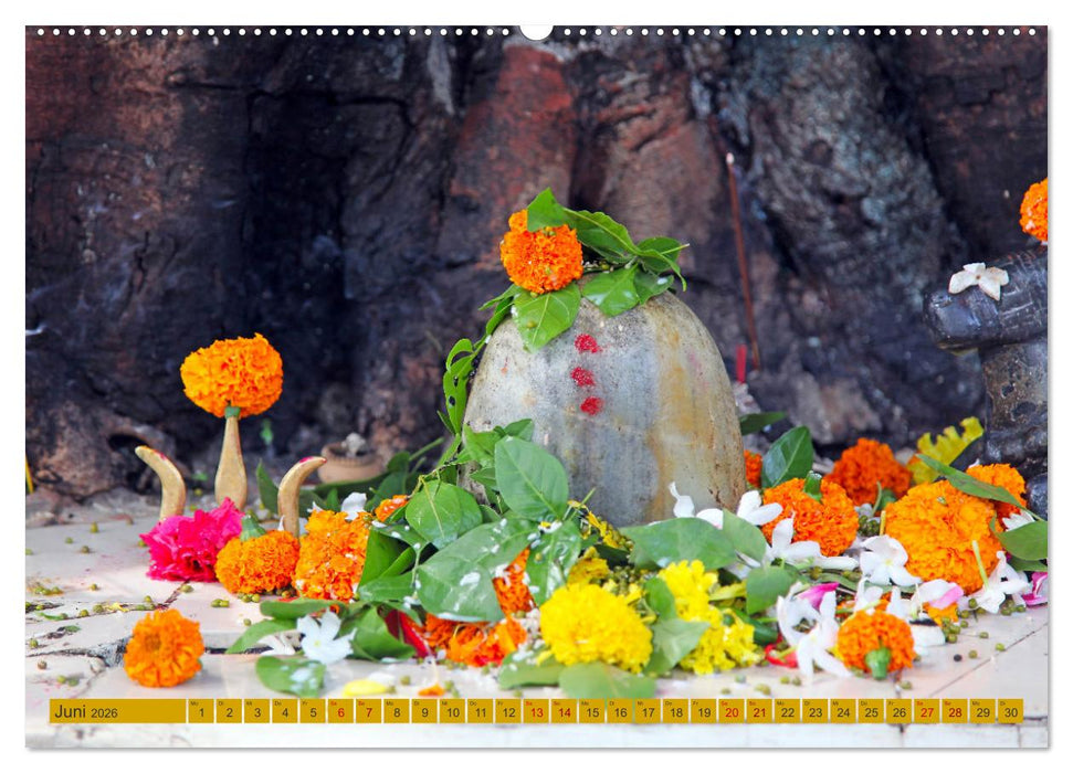 Indien - Hinduismus (CALVENDO Premium Wandkalender 2026)