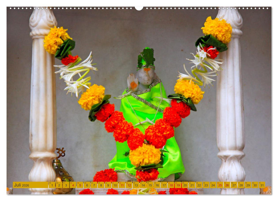 Indien - Hinduismus (CALVENDO Premium Wandkalender 2026)