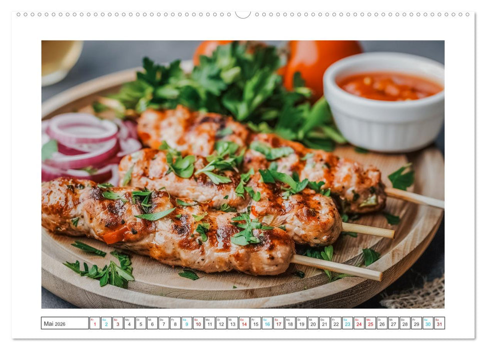 Hackfleisch-Küche (CALVENDO Wandkalender 2026)