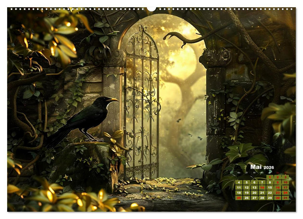 Türen, die Geschichten erzählen (CALVENDO Premium Wandkalender 2026)