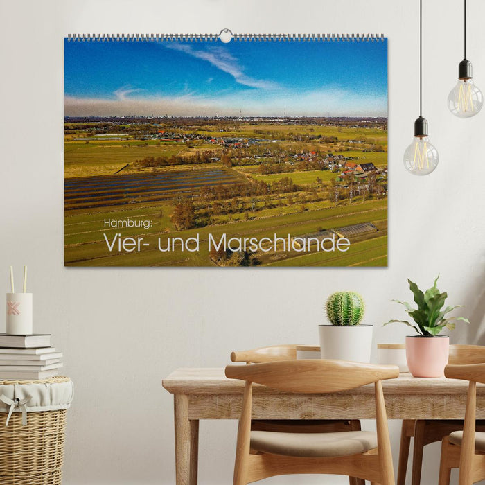 Hamburg: Vier- und Marschlande (CALVENDO Wandkalender 2026)
