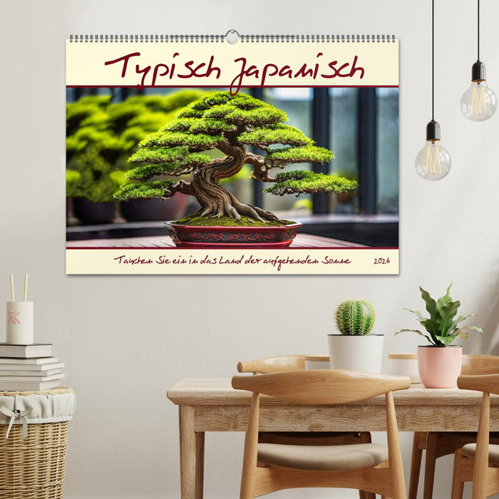 Typisch Japanisch (CALVENDO Wandkalender 2026)
