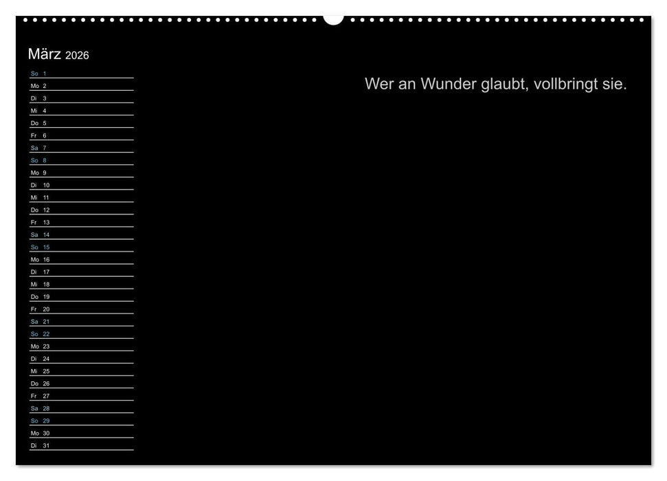 Mein Persönlicher Kalender (CALVENDO Wandkalender 2026)
