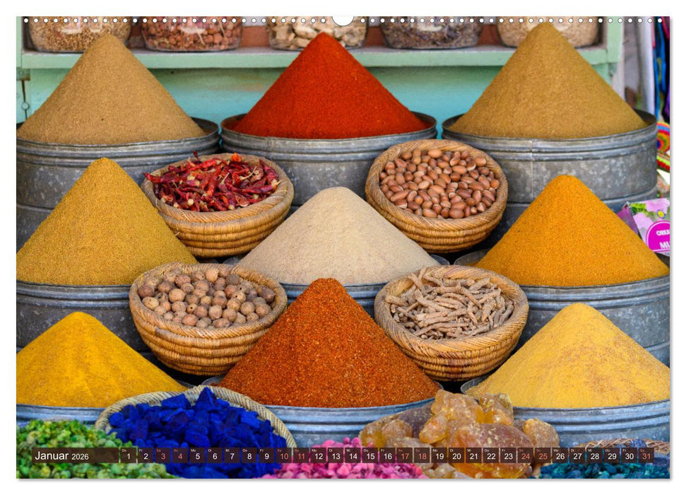 Märchenhaftes Marokko (CALVENDO Premium Wandkalender 2026)