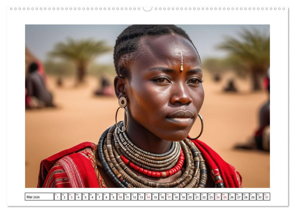 Farbenfrohe Frauenpower (CALVENDO Premium Wandkalender 2026)