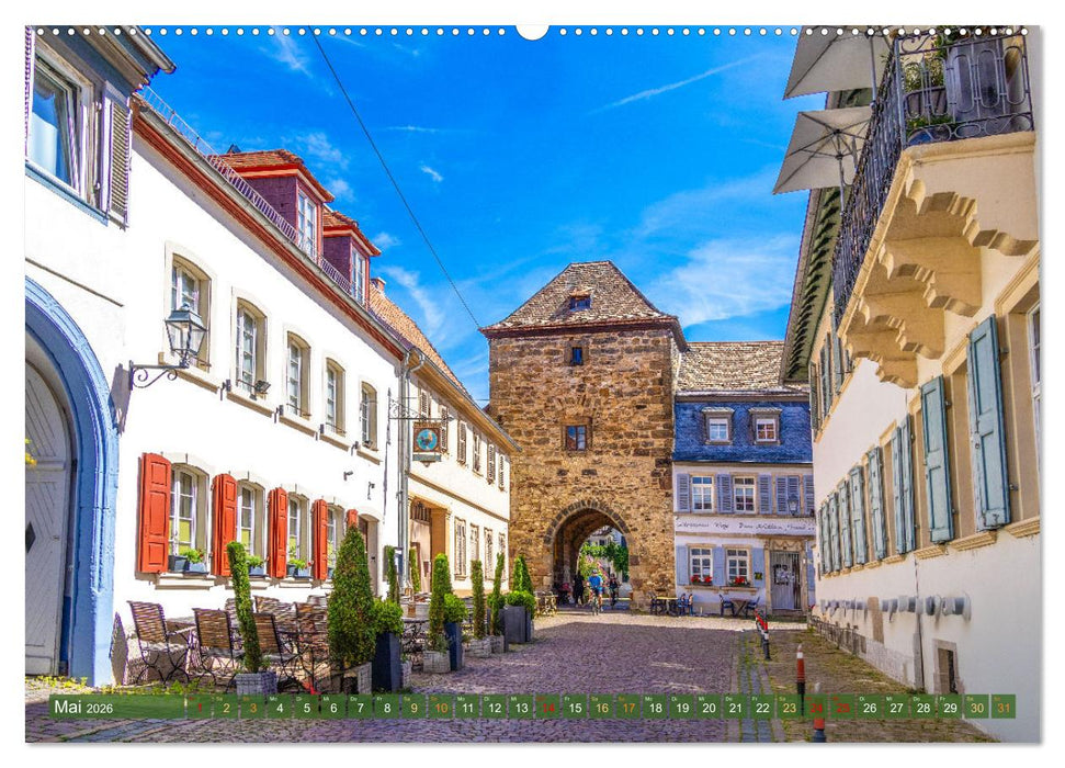 Ein Bummel durch die romantischen Gassen von Freinsheim in der Pfalz (CALVENDO Wandkalender 2026)