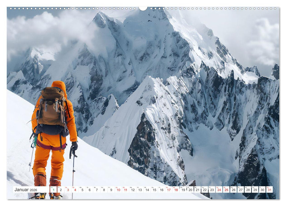 Action pur - atemberaubende Hobbys (CALVENDO Wandkalender 2026)