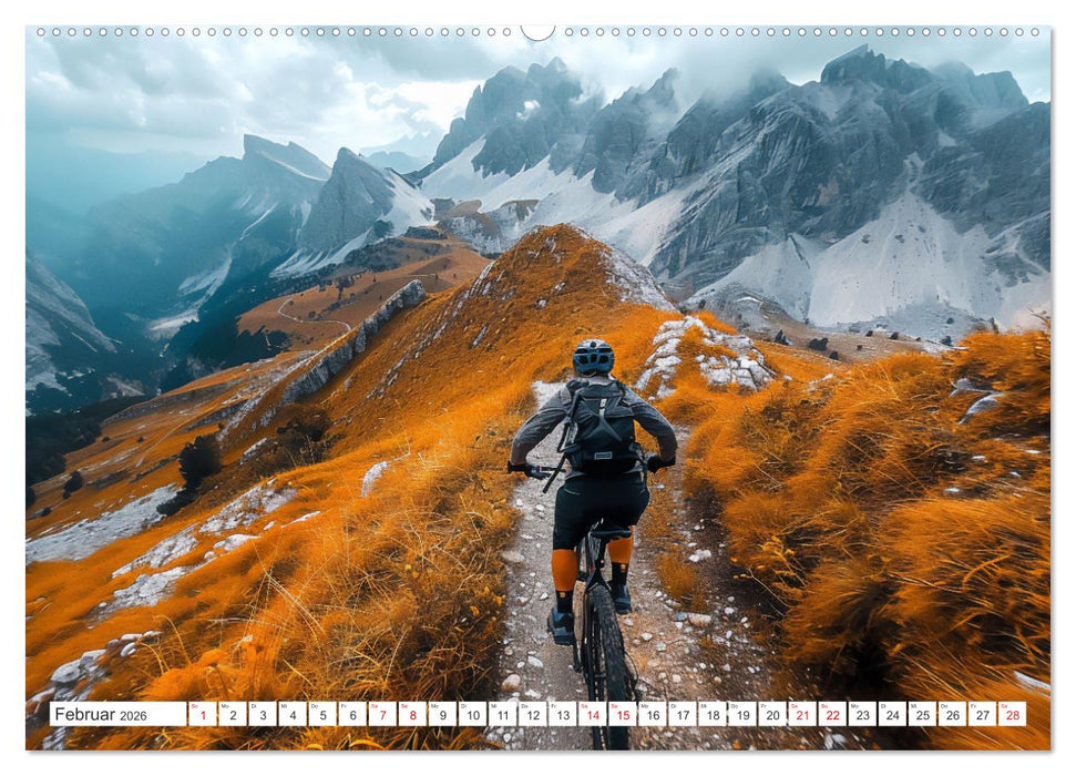 Action pur - atemberaubende Hobbys (CALVENDO Wandkalender 2026)