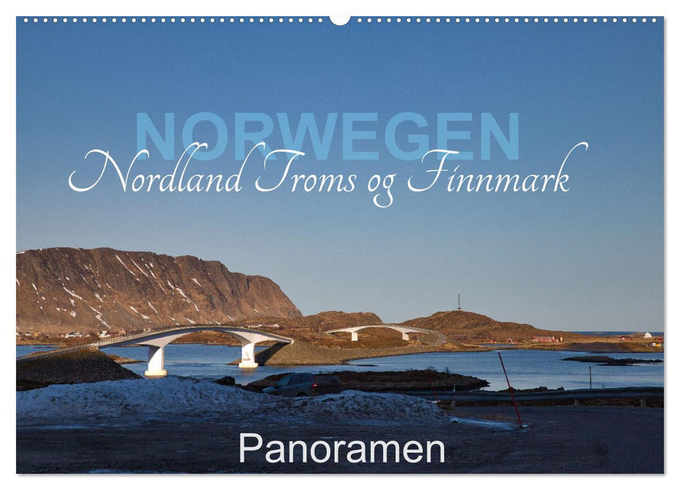 Norwegen Nordland Troms og Finnmark - Panoramen (CALVENDO Wandkalender 2026)
