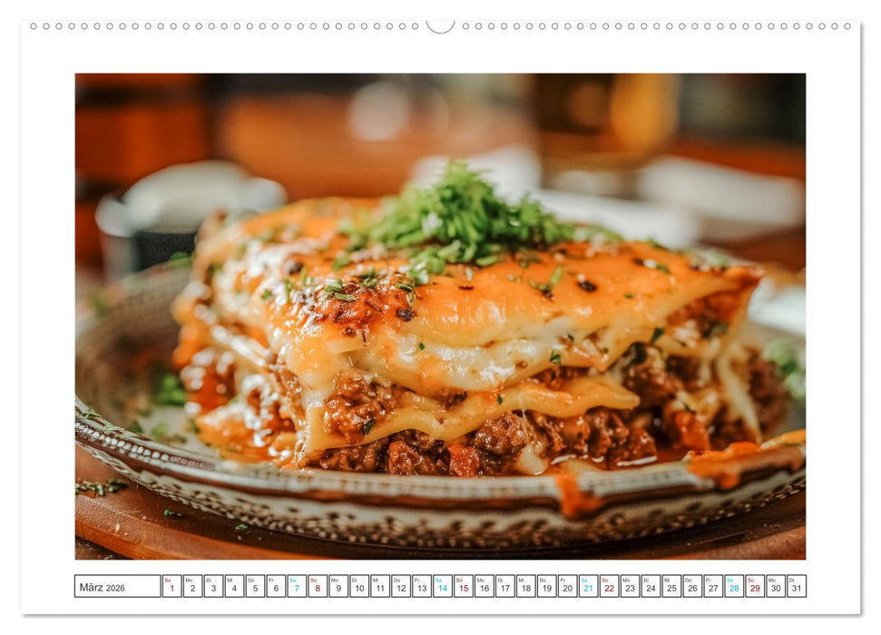 Hackfleisch-Küche (CALVENDO Premium Wandkalender 2026)