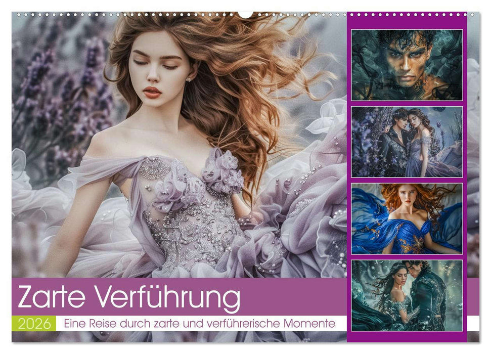 Zarte Verführung (CALVENDO Wandkalender 2026)