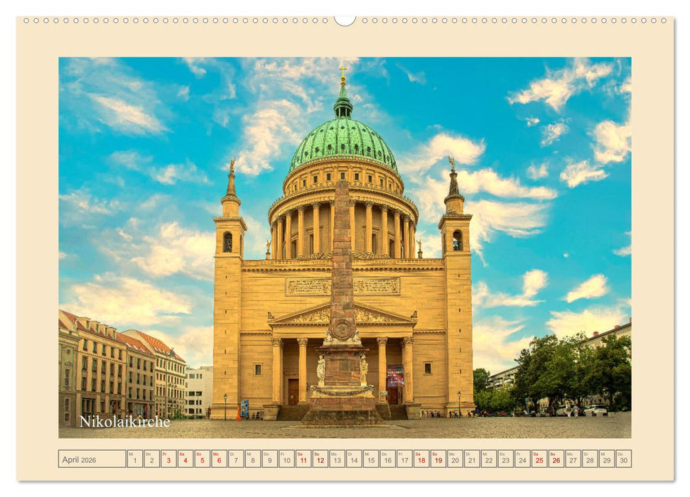 Potsdam - Schlösser, Parks und der Alte Fritz (CALVENDO Wandkalender 2026)