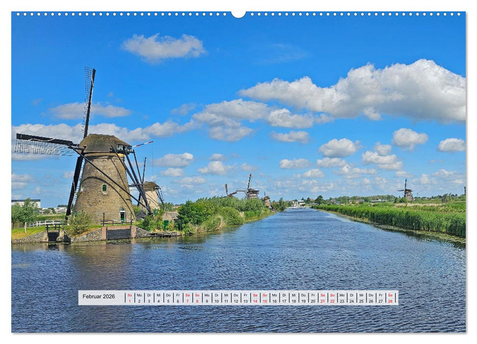 Rechts und links des Rheins. Mit dem Wohnmobil unterwegs. (CALVENDO Wandkalender 2026)