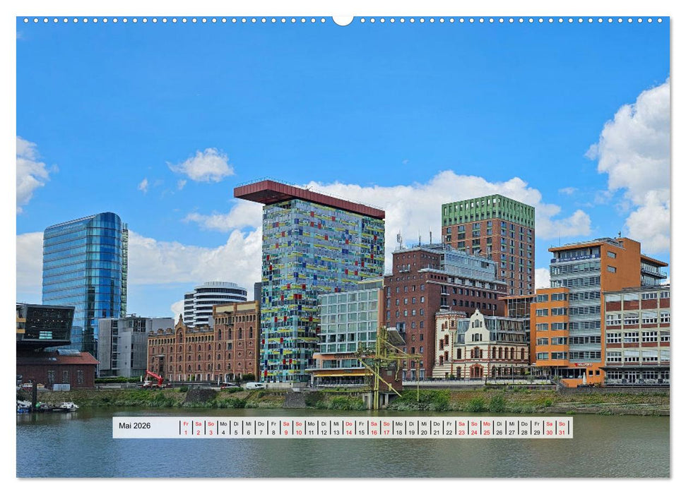 Rechts und links des Rheins. Mit dem Wohnmobil unterwegs. (CALVENDO Wandkalender 2026)