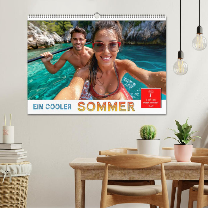 Ein cooler Sommer (CALVENDO Wandkalender 2026)
